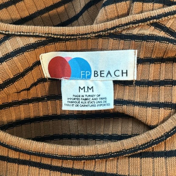 FP (Free People) Beach Dress | Size: Medium | Bodycon Style | Spaghetti Straps - Picture 2 of 4